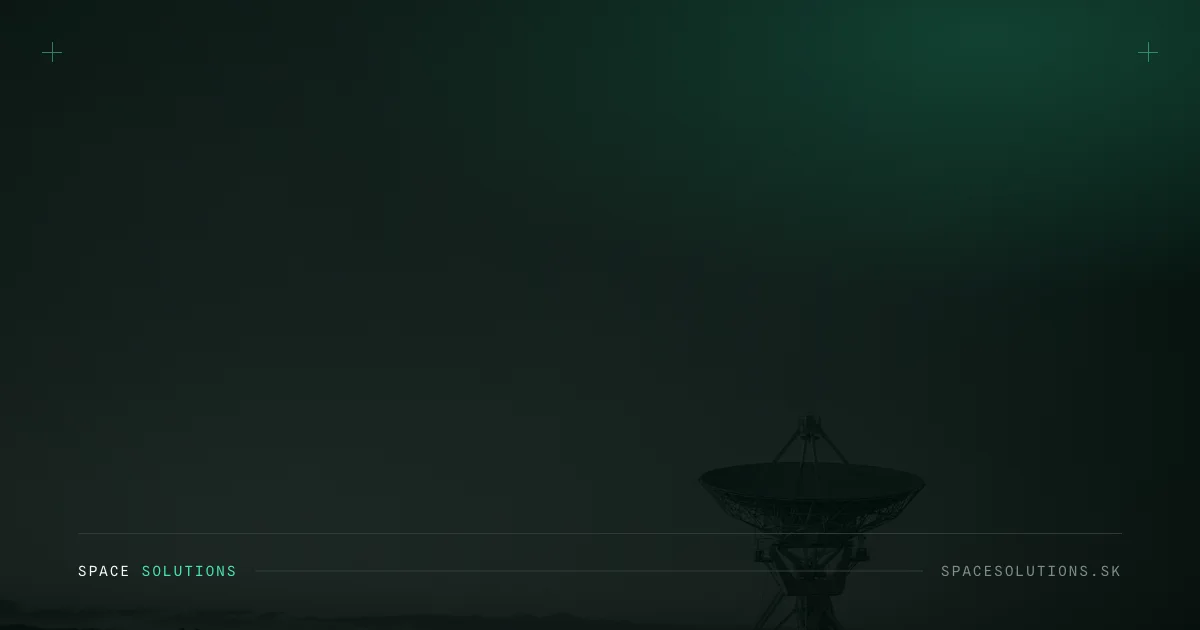 Parabolická anténa na horizonte — kto zachytí váš signál