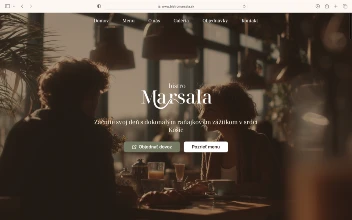 Ukážka projektu bistromarsala.sk