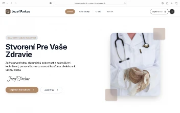 Ukážka projektu chirurgiasala.sk