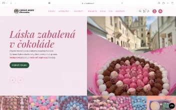 Ukážka projektu chocoboss.sk