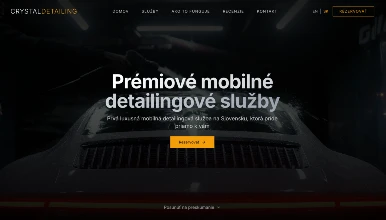 Ukážka projektu crystaldetailing.sk