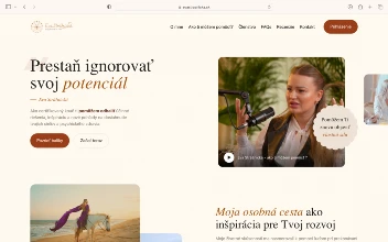 Ukážka projektu evastraznicka.sk