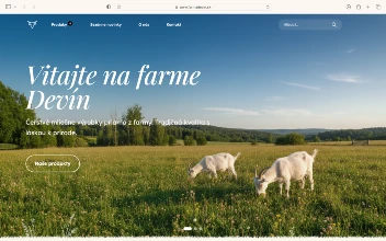 Ukážka projektu farmadevin.sk