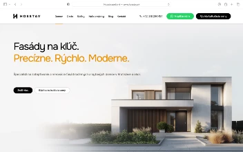 Ukážka projektu hosstav.sk