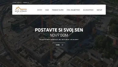 Ukážka projektu mstr-vystavby.sk