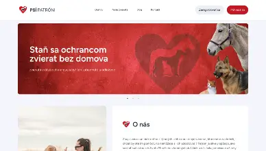Ukážka projektu patroni.sk