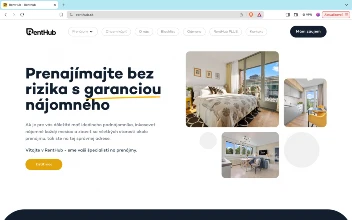 Ukážka projektu RentHub