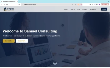 Ukážka projektu samaelconsulting.sk